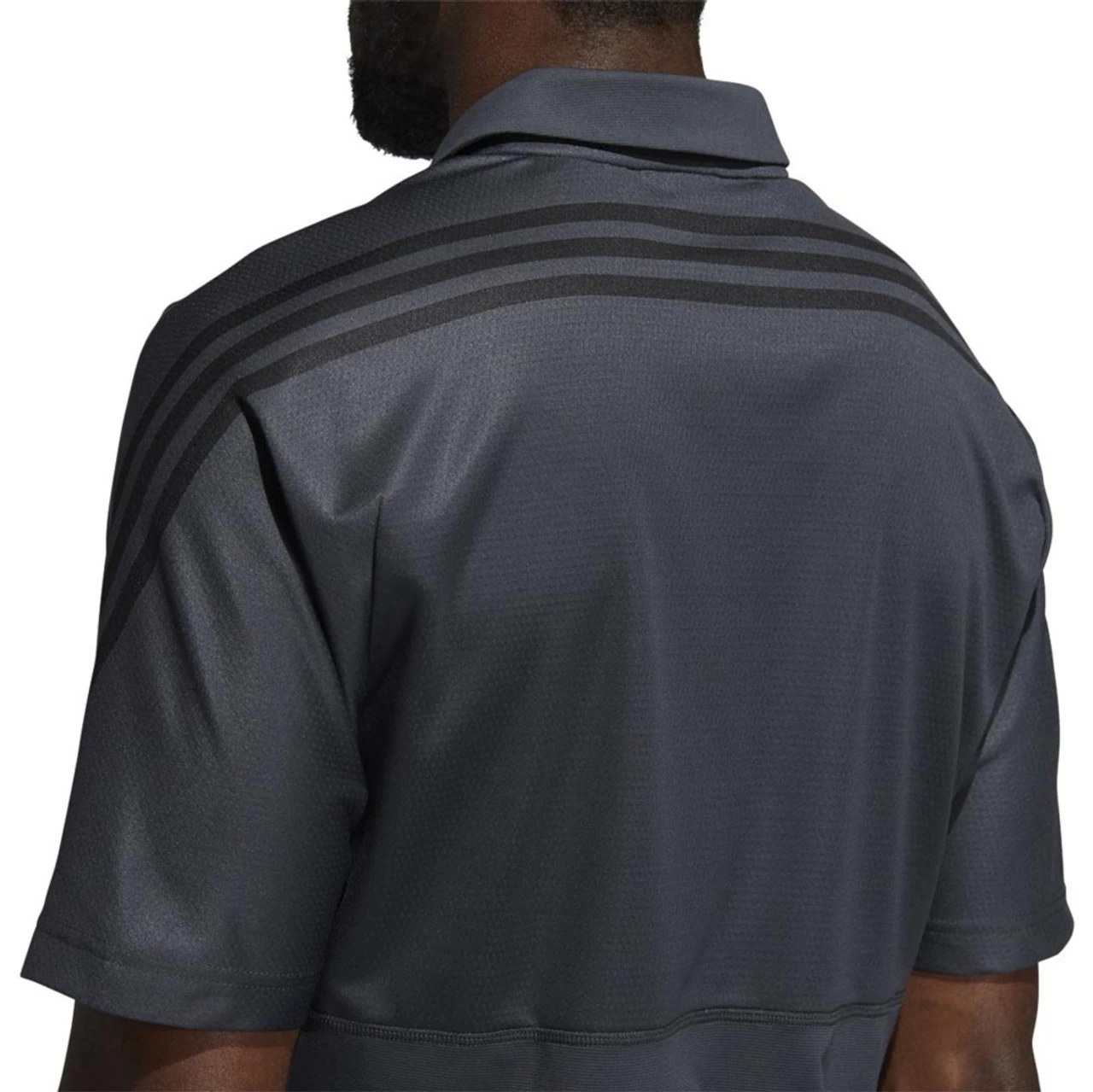 ADIDAS HEAT.RDY 3-Stripe Polo - Image 3