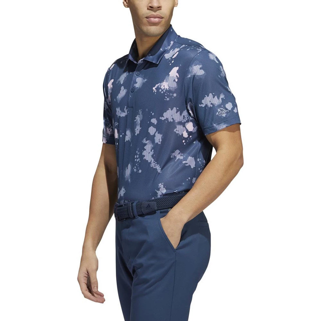 ADIDAS Splatter Print Polo - Image 5