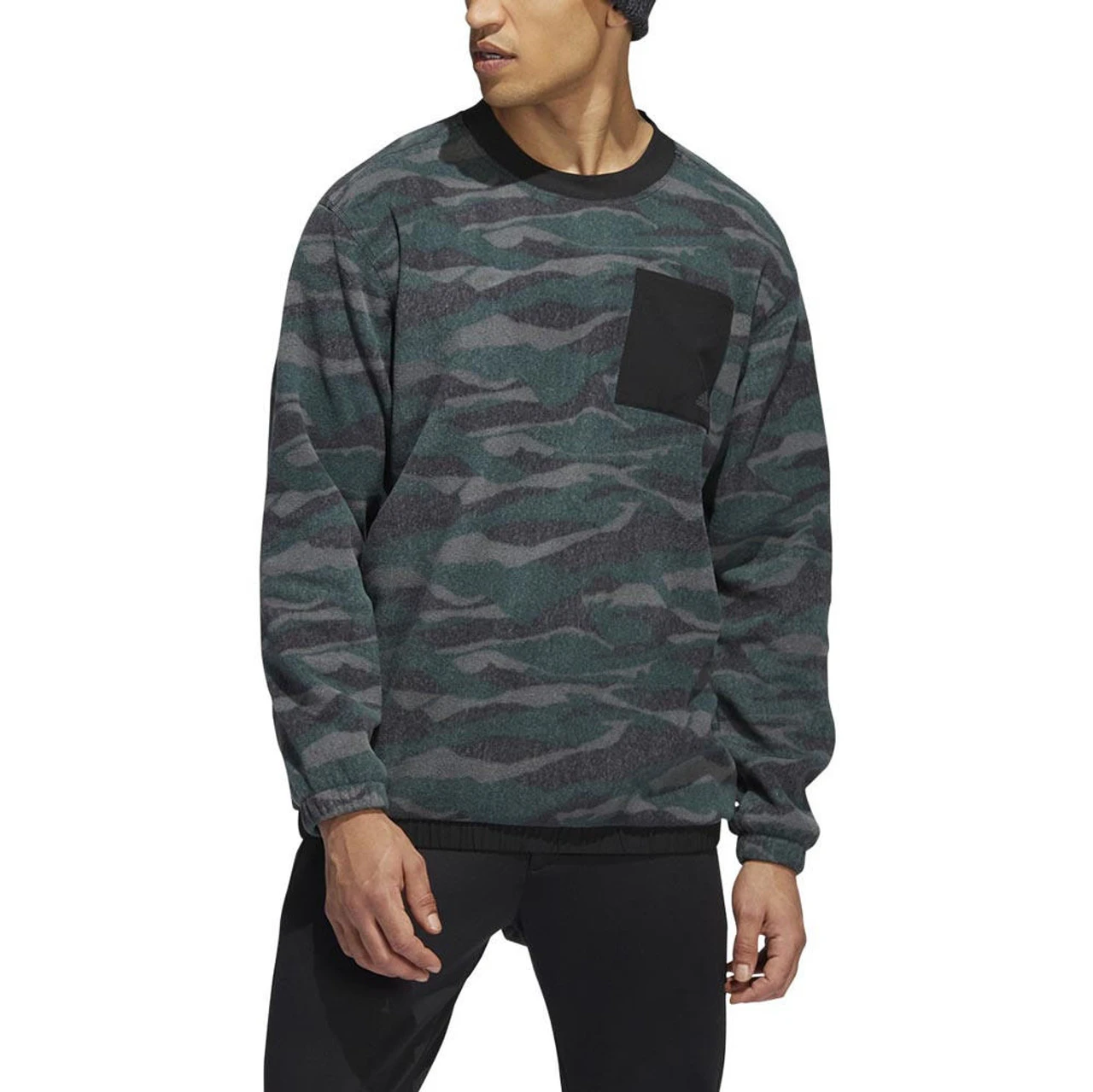 ADIDAS Texture Print Crewneck - Image 8