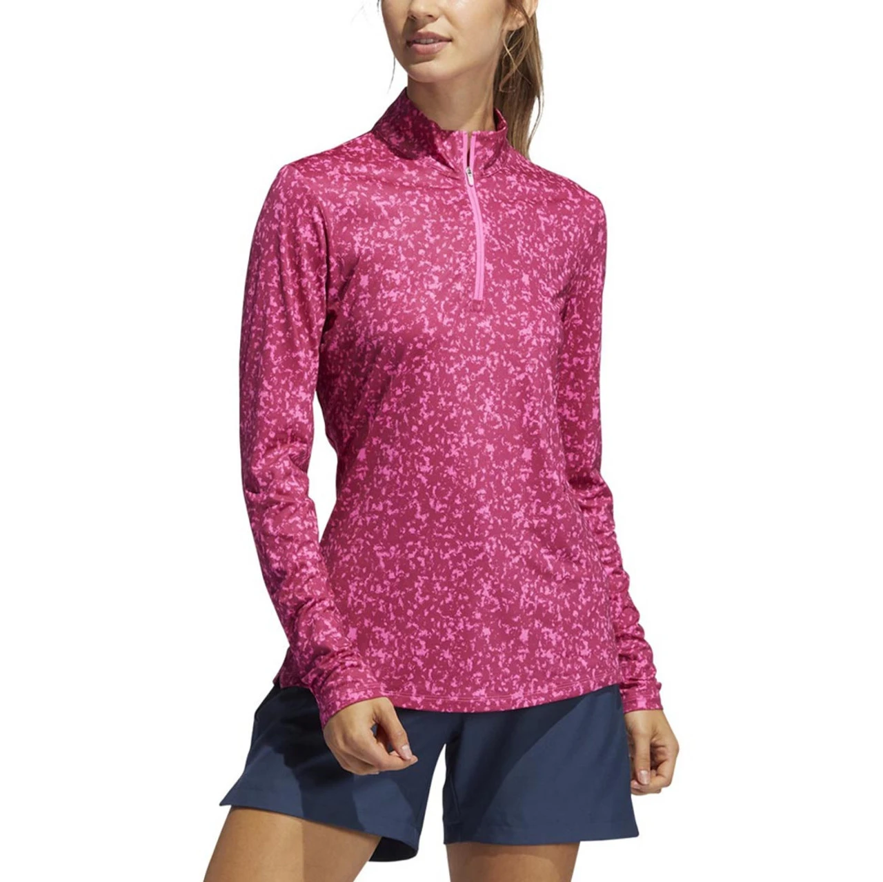 ADIDAS Women's AEROREADY UV50 Printed Long Sleeve - Image 5