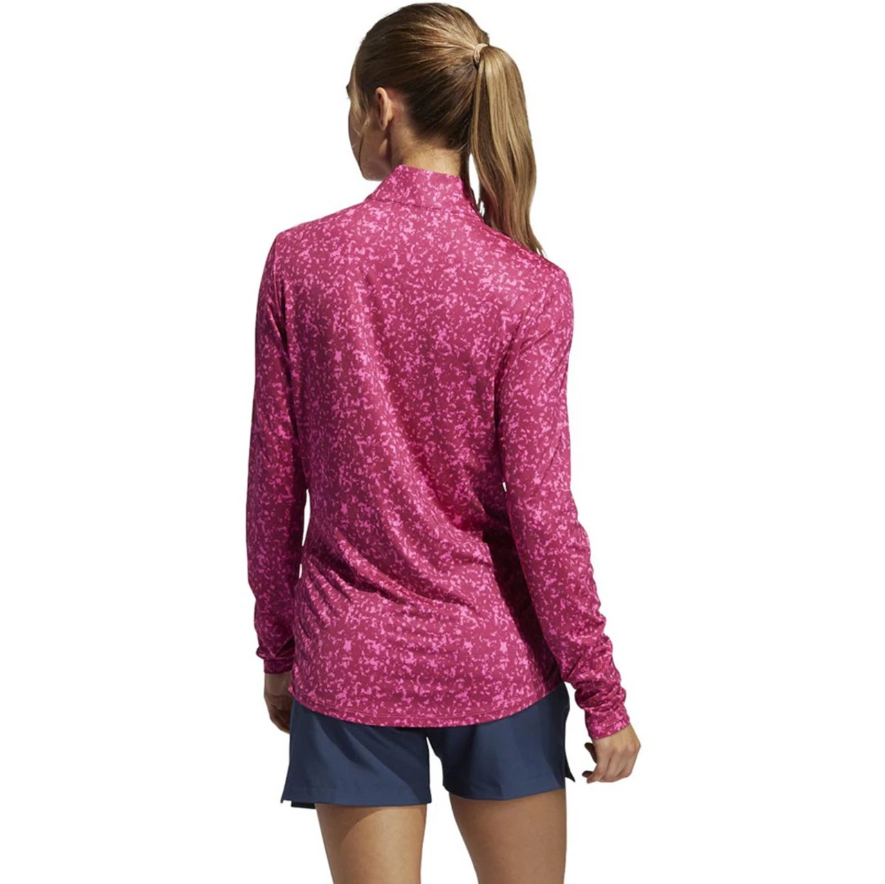 ADIDAS Women's AEROREADY UV50 Printed Long Sleeve - Image 6