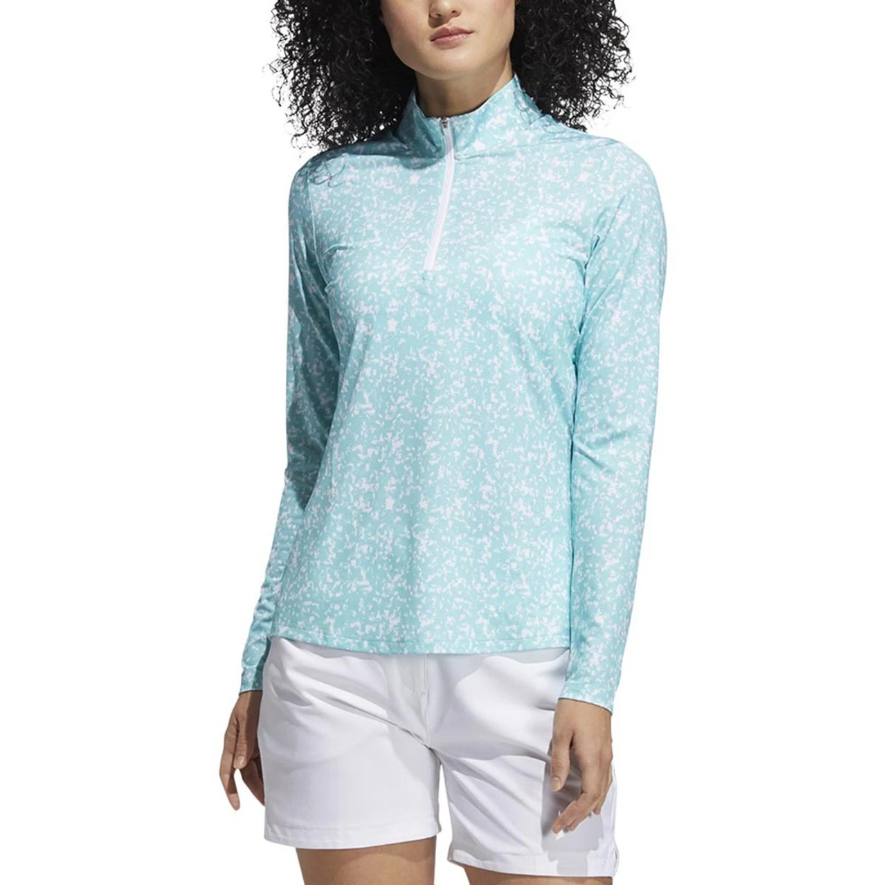 ADIDAS Women's AEROREADY UV50 Printed Long Sleeve - Image 9