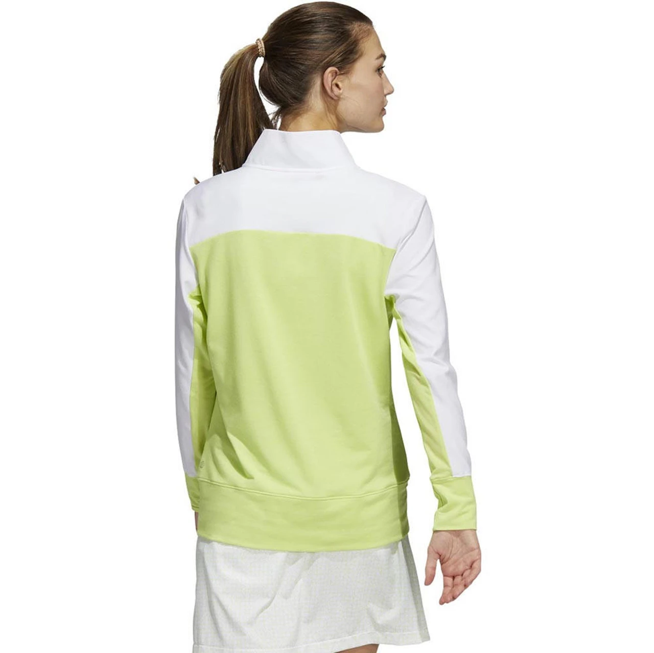 ADIDAS Women's Colorblock Quarter Snap Jacket - Image 6