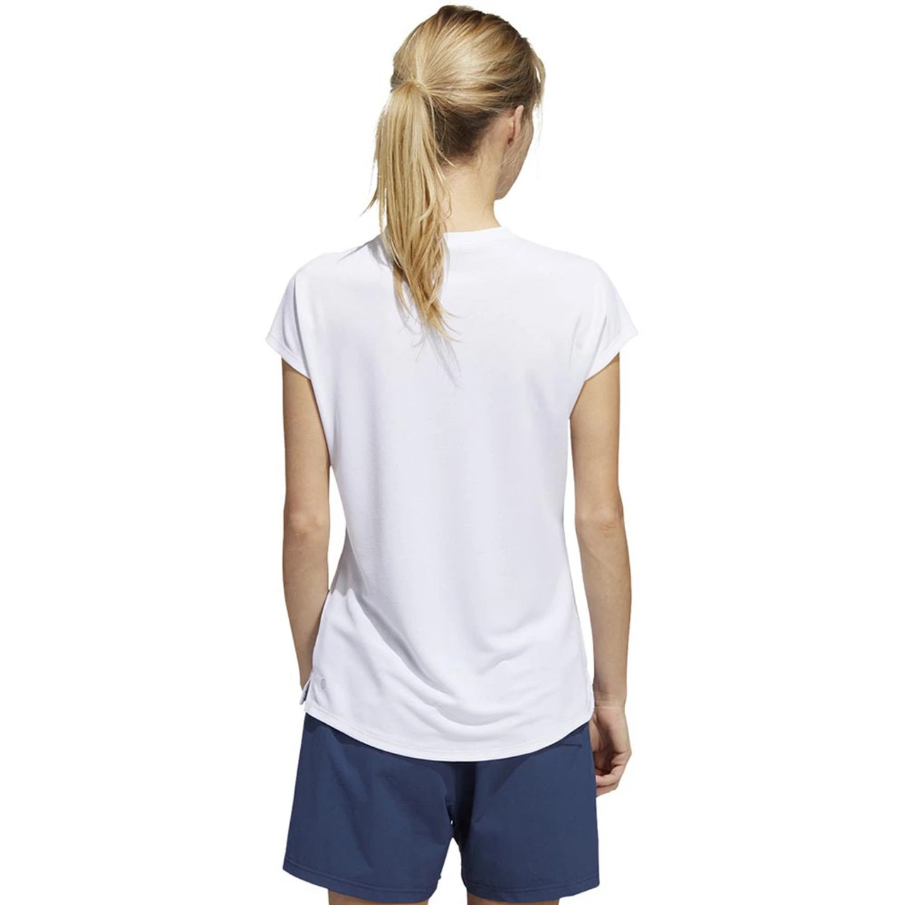 ADIDAS Women's Essentials Crew Polo - Image 2