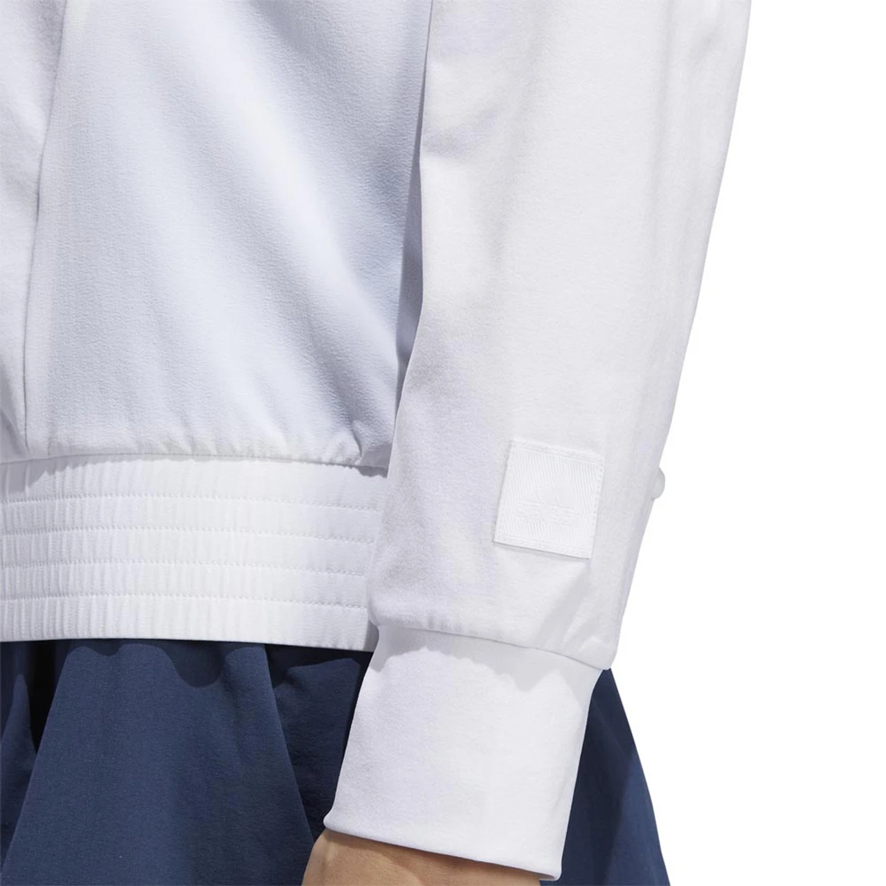 ADIDAS Women's Go-To Knit Woven Pullover - Image 4