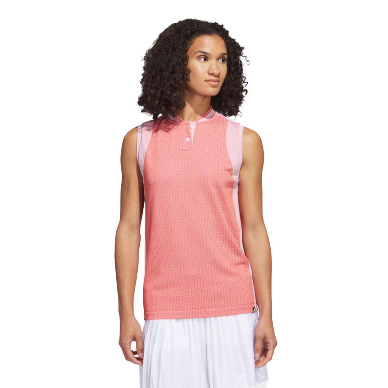 ADIDAS Women's Primeknit Sleeveless Polo