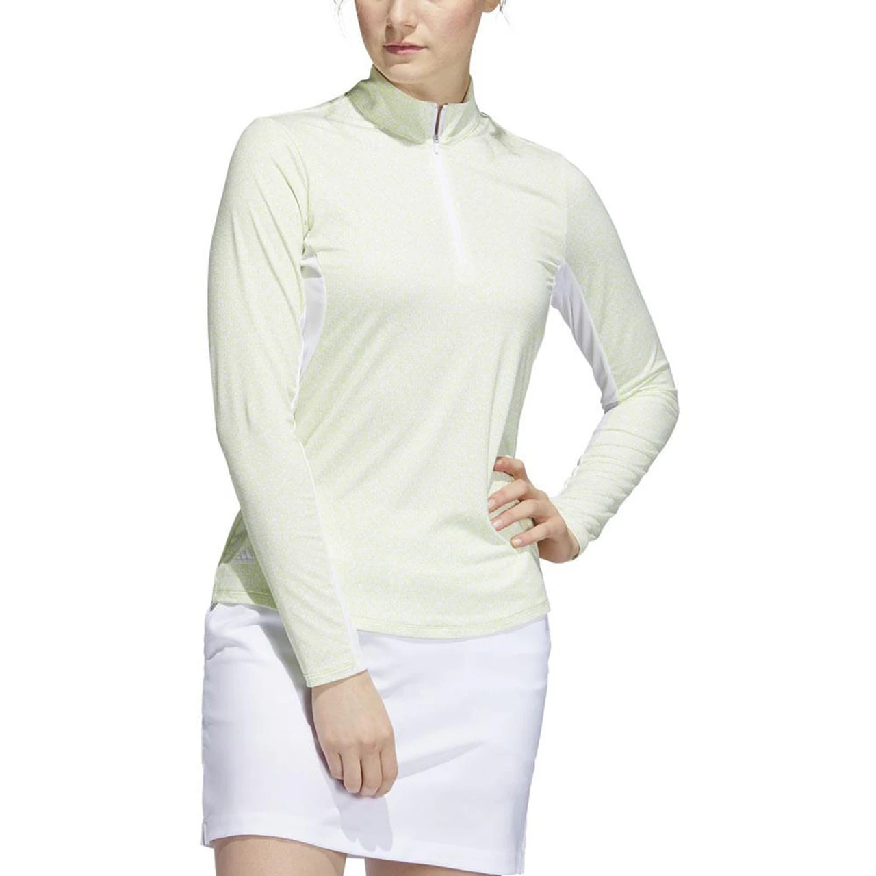 ADIDAS Women's Printed Sun Protection 1/4 Zip - Image 12