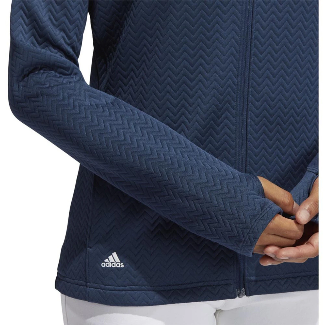 ADIDAS Women's Textured Layer Jacket - Image 11