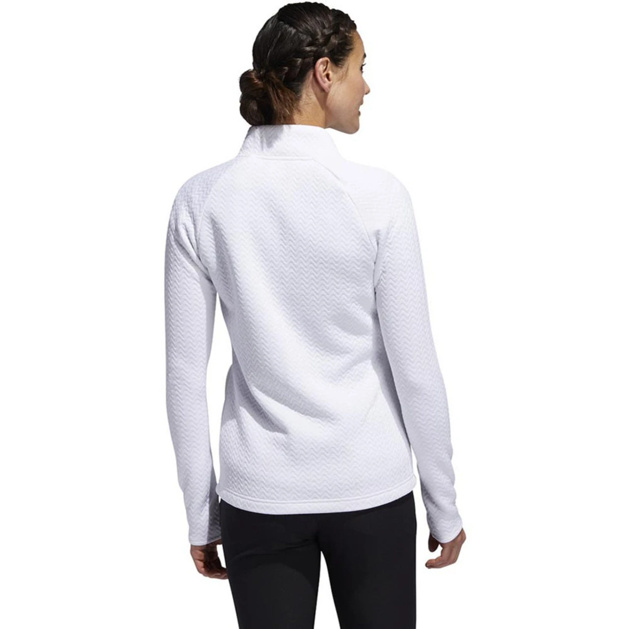 ADIDAS Women's Textured Layer Jacket - Image 6