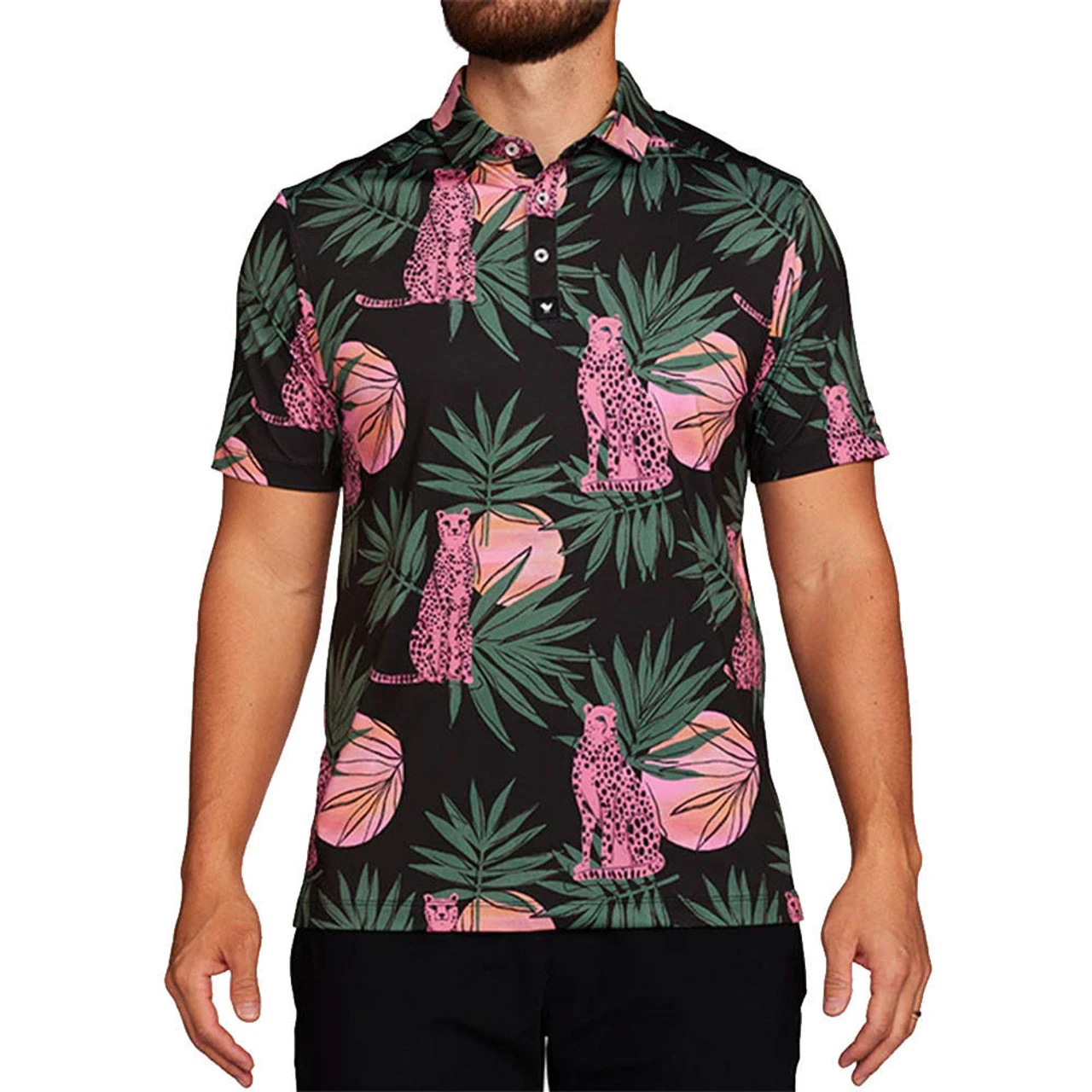 Bad Birdie Dayglow Polo - Image 2