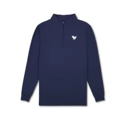 Bad Birdie Navy Quarterzip