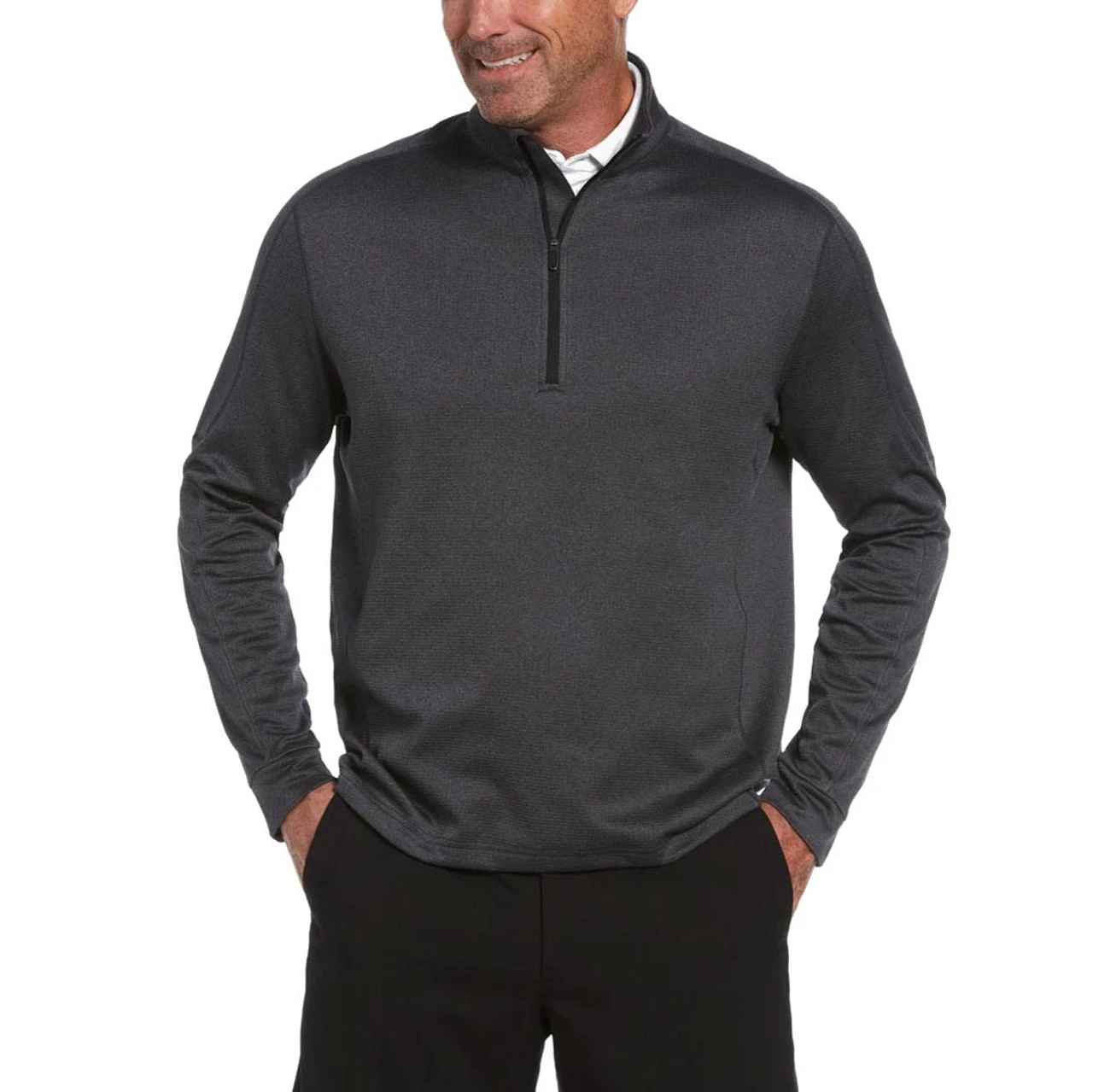 Callaway Midweight Waffle Knit Fleece 1/4 Zip - Image 3