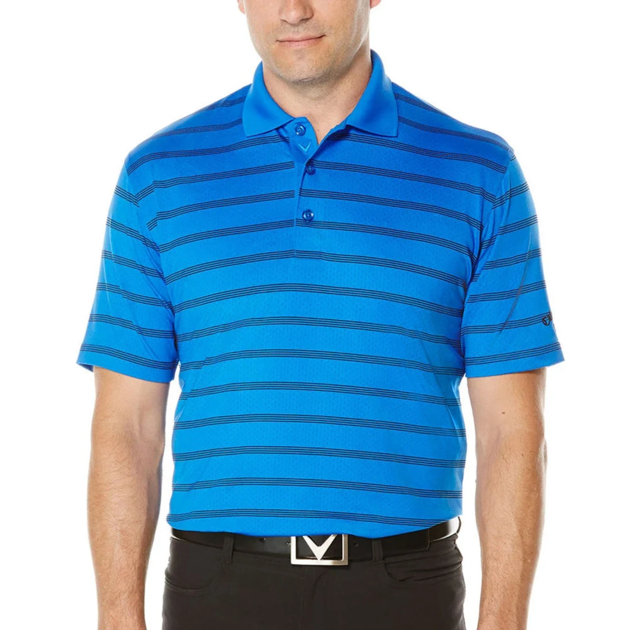 Callaway Ventilated Stripe Polo - Previous Season Style - Image 3