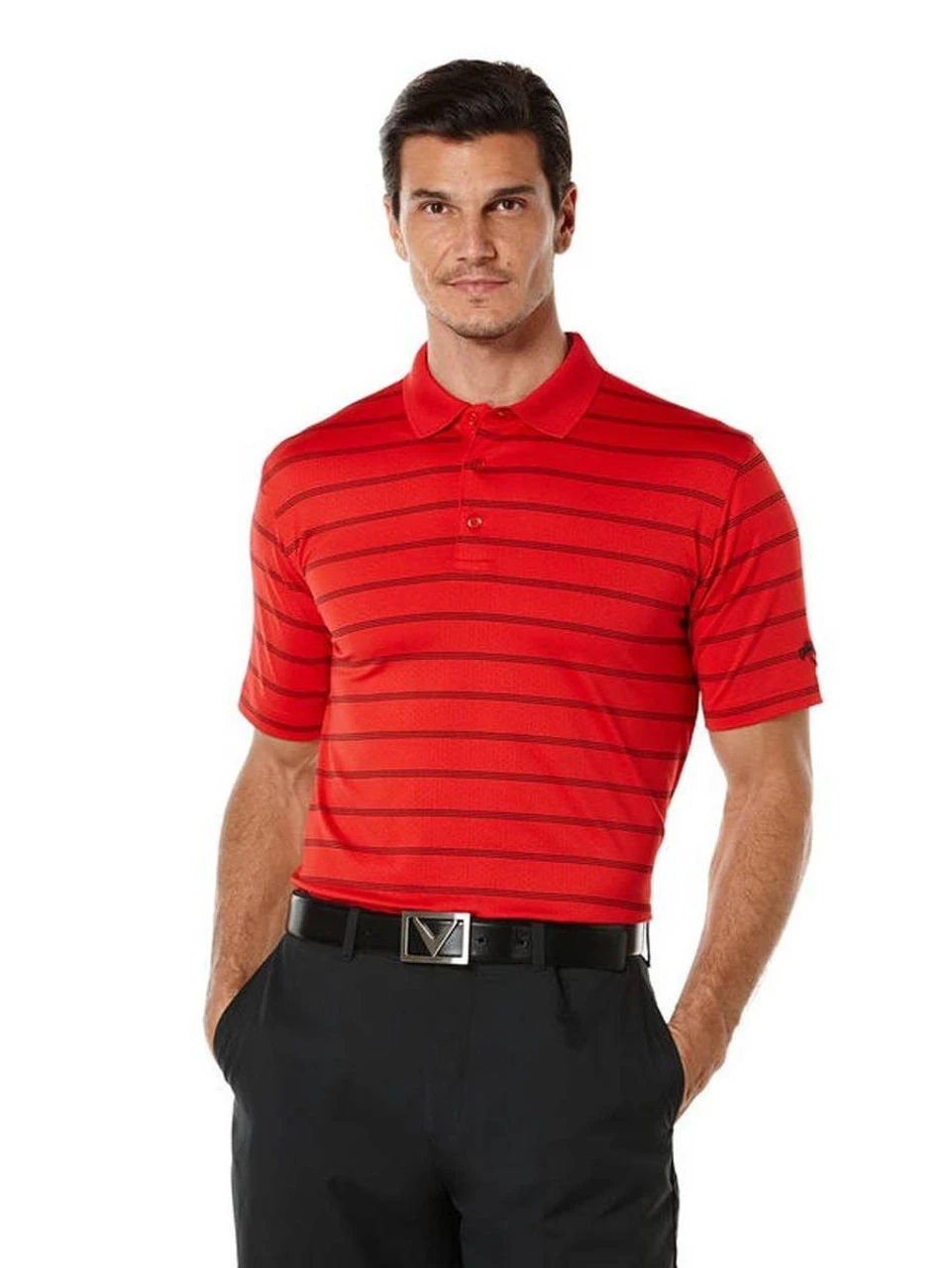 Callaway Ventilated Stripe Polo - Previous Season Style - Image 5