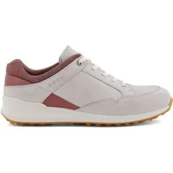 ECCO Women's Street Retro Golf Shoes - White/Quarry