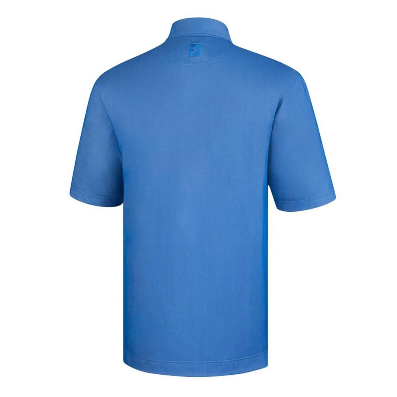 FootJoy Birdseye Jacquard Dot Geo Trim Polo - Self Collar - Previous Season Style - Image 2
