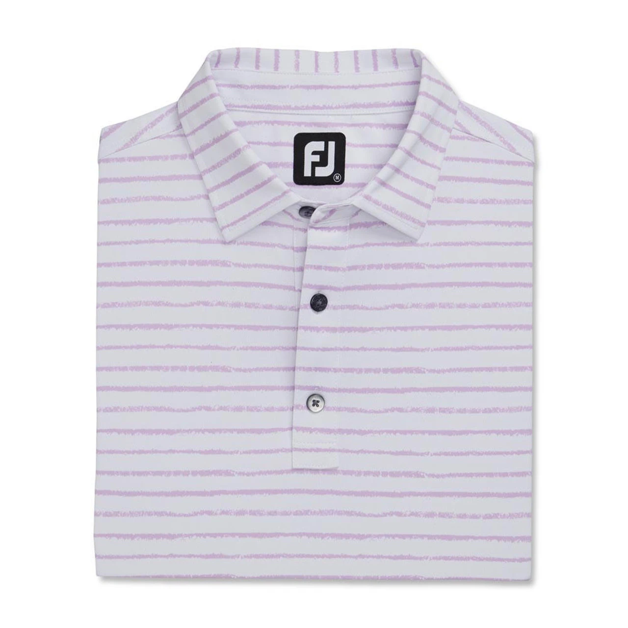 FootJoy Chalk Line Print Stretch Pique Self Collar Polo - Image 4