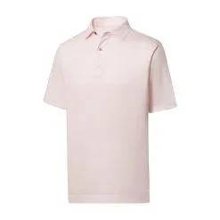 FootJoy Lisle Bead Chain Print Self Collar Polo