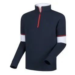 FootJoy Performance Half-Zip With Engineered Sleeves
