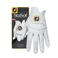 FootJoy Men's StaSof Glove - White - Prior Generation