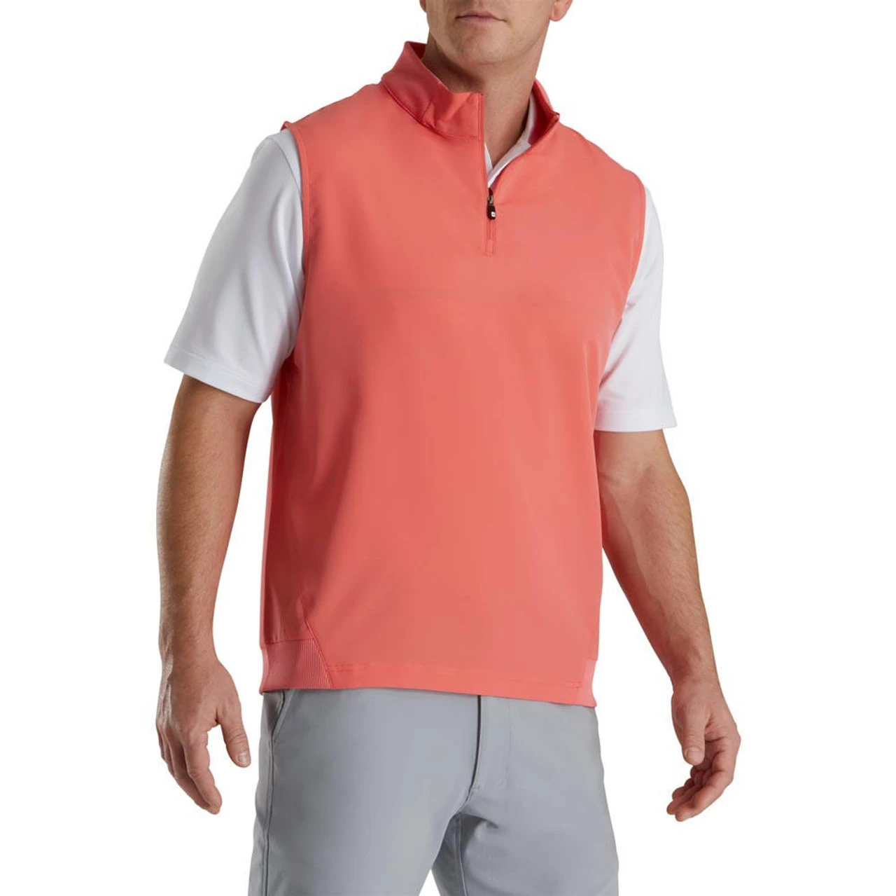 FootJoy Stretch Woven Vest With Knit Accents - Image 13