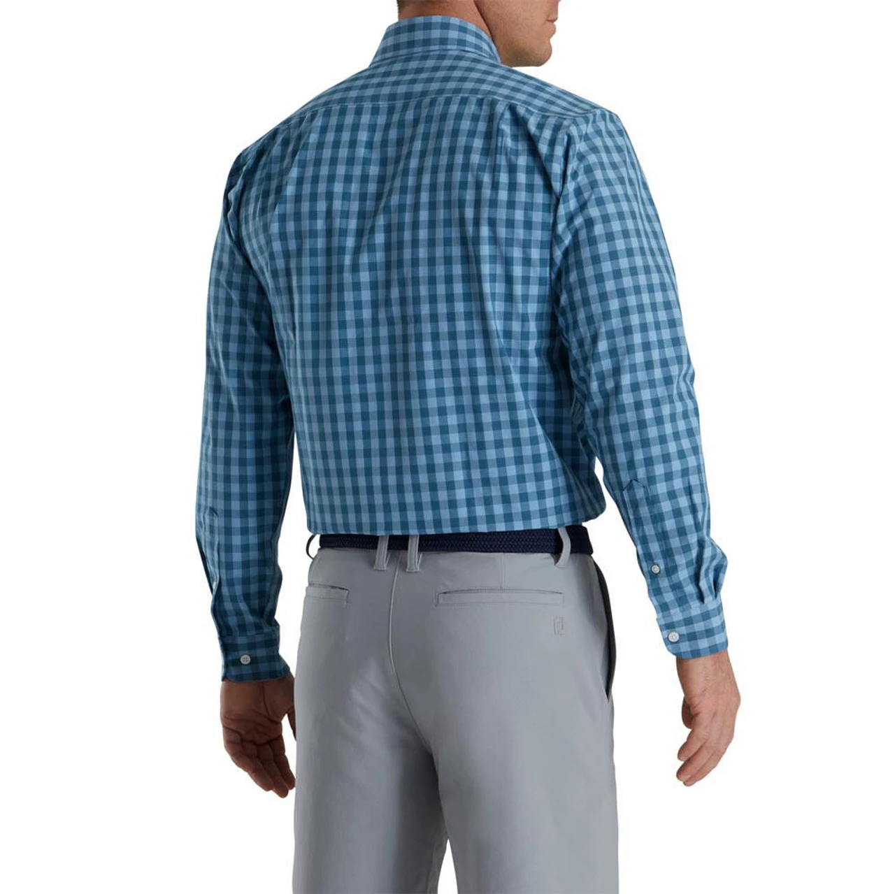 FootJoy Stretch Woven Gingham Shirt - Image 2