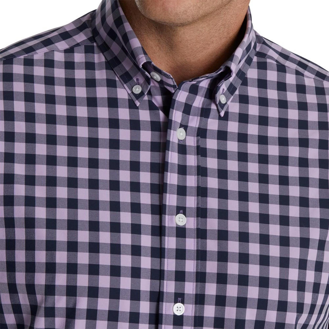 FootJoy Stretch Woven Gingham Shirt - Image 19