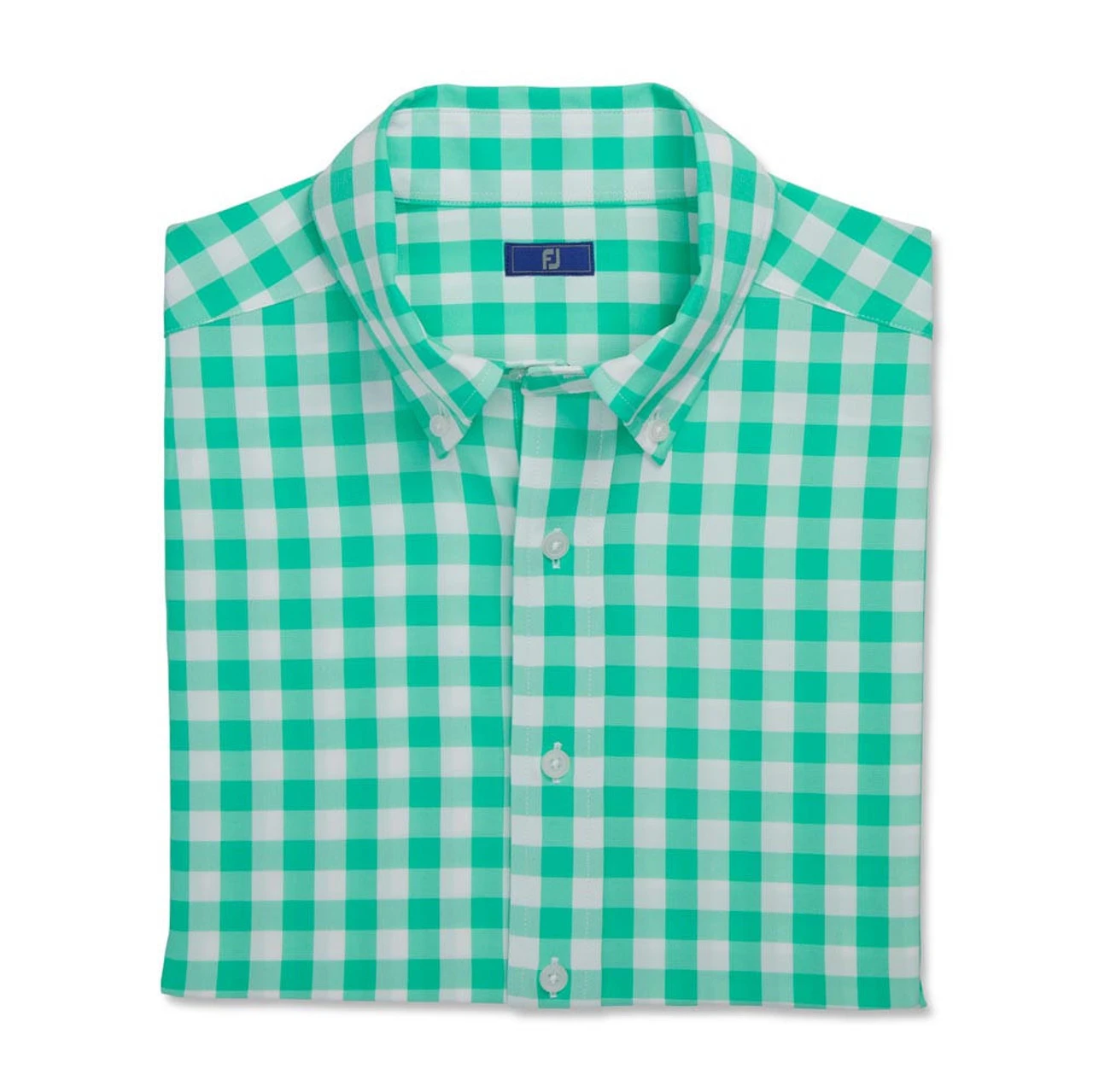 FootJoy Stretch Woven Gingham Shirt - Image 8