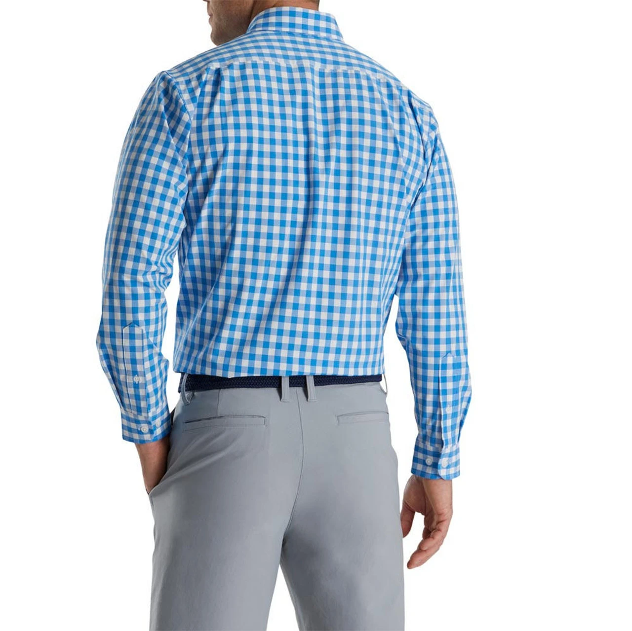 FootJoy Stretch Woven Gingham Shirt - Image 14