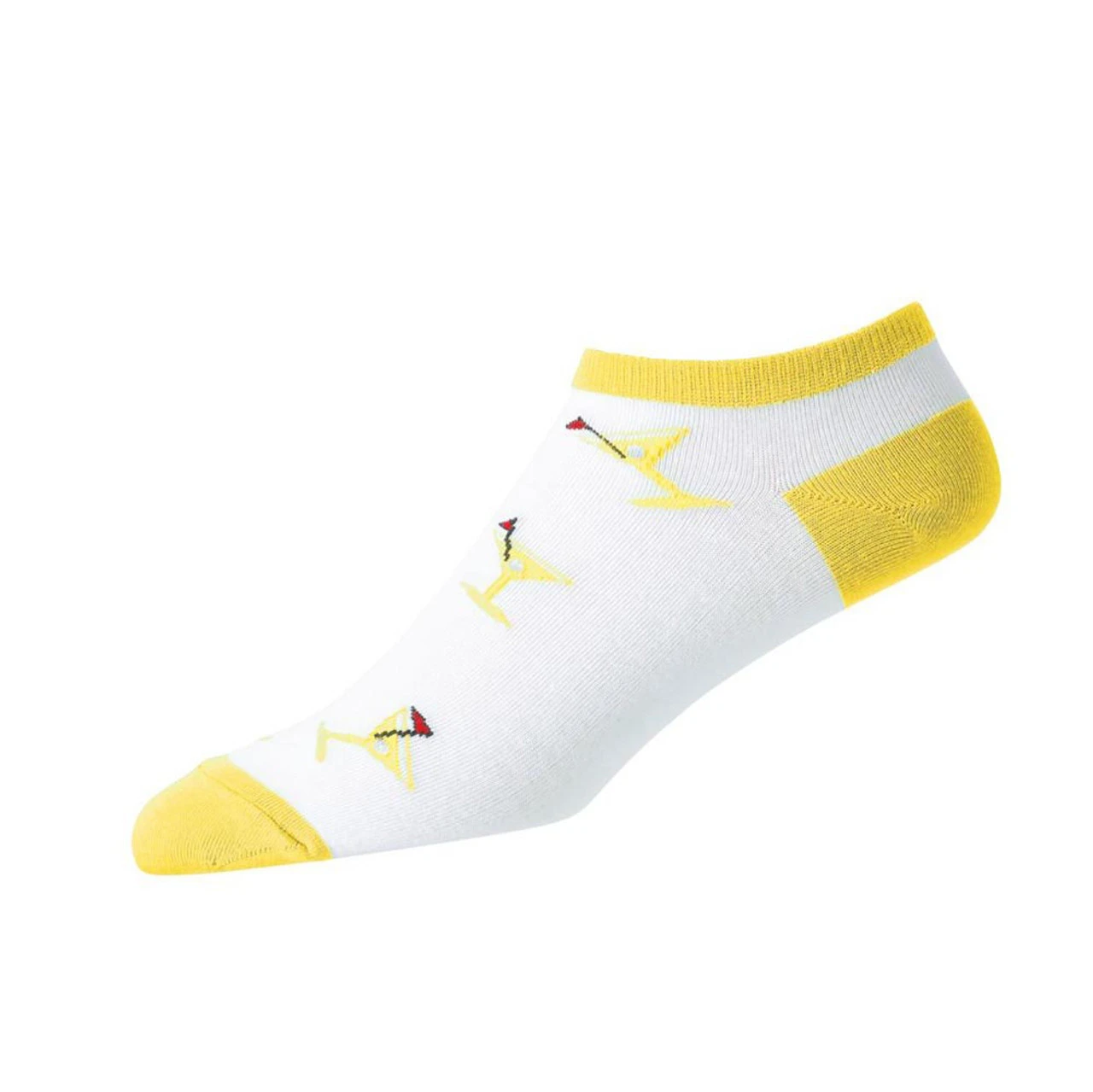 FootJoy Women's ComfortSof Low Cut Martini Print Fashion Sock - Image 6