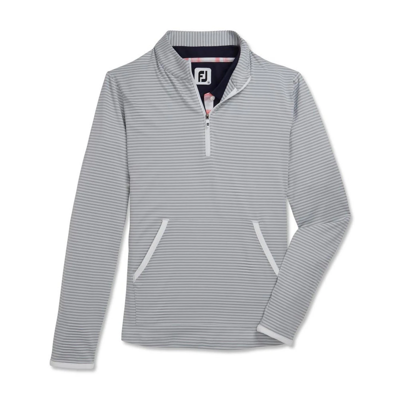 FootJoy Women's Half-Zip Tonal Stripe Mid-Layer - Image 17