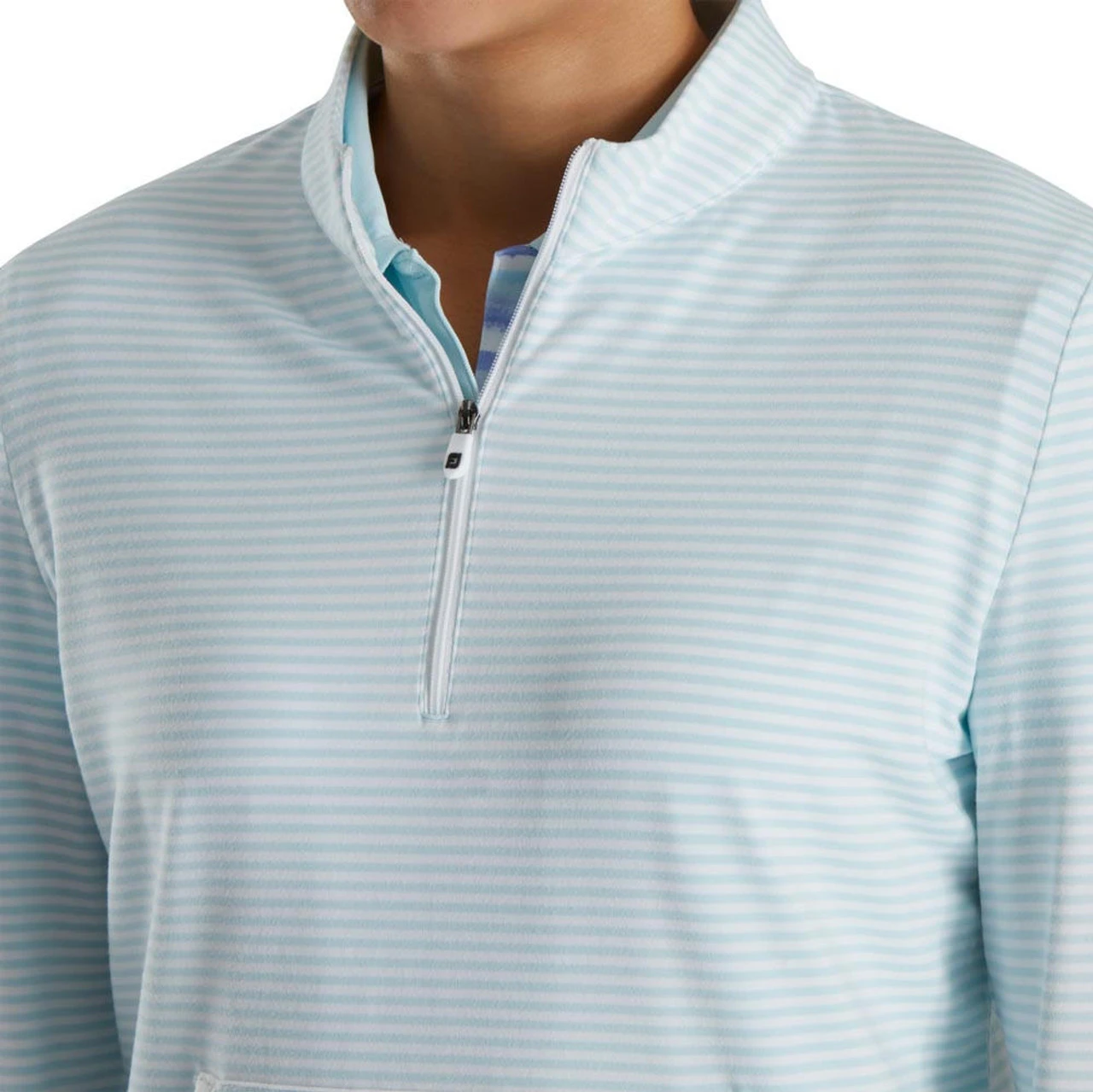 FootJoy Women's Half-Zip Tonal Stripe Mid-Layer - Image 31