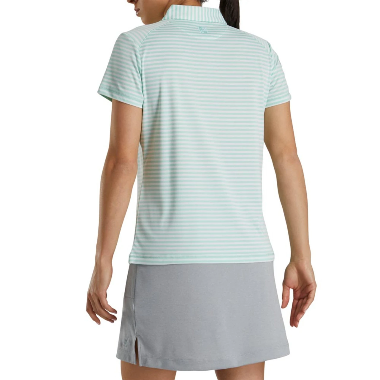 FootJoy Women's Heather Stripe Polo - Image 3