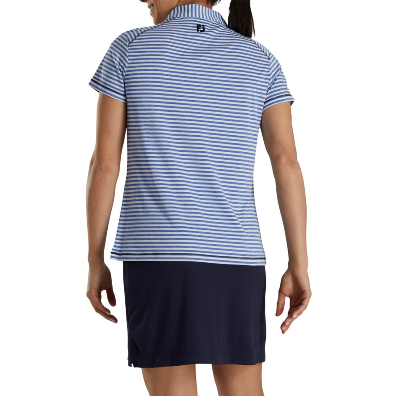 FootJoy Women's Heather Stripe Polo - Image 8