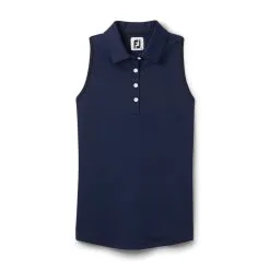 FootJoy Women's Ribbed Sleeveless Polo