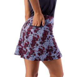 Golftini Women's Cosmic Pull-On Ruffle Tech Skort
