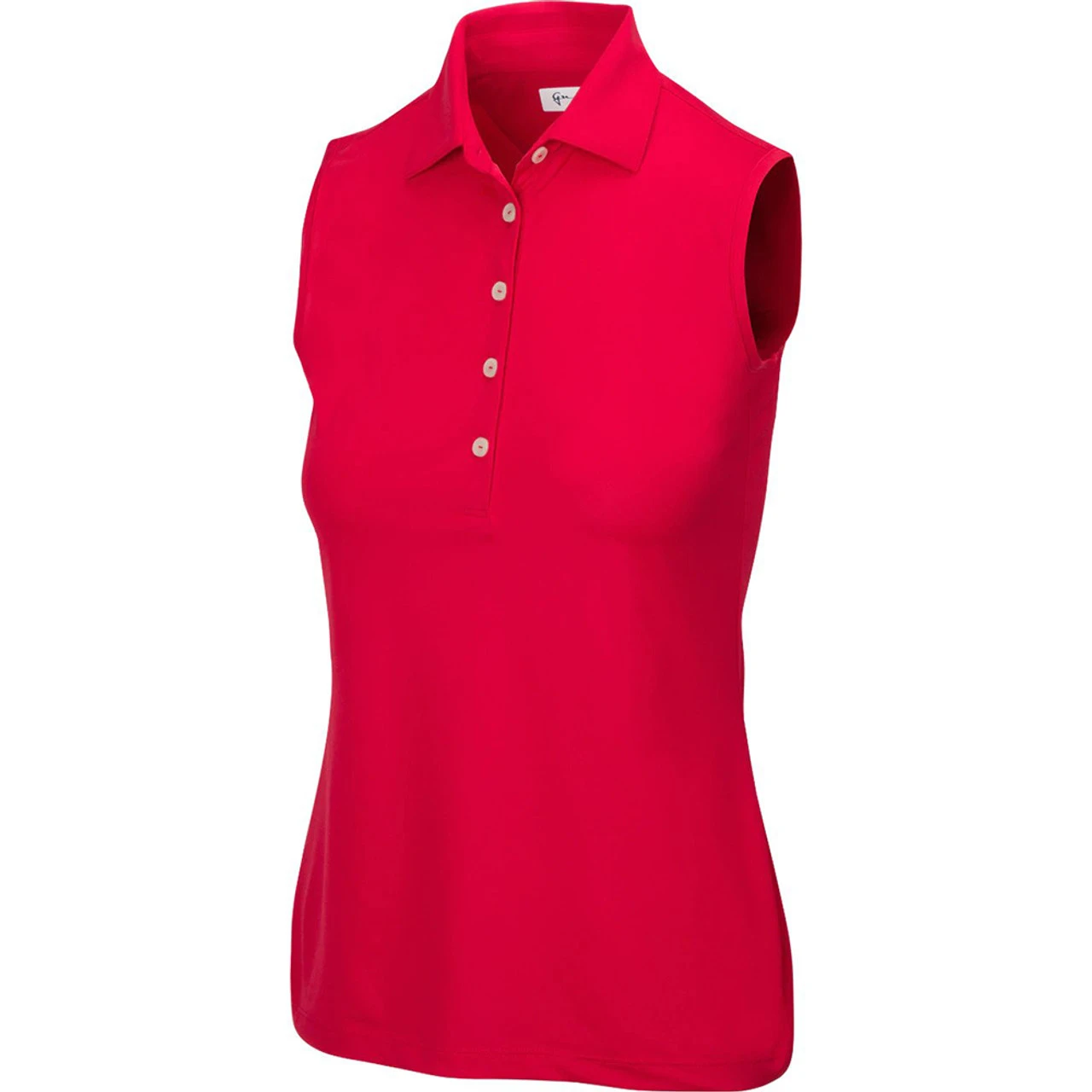 Greg Norman Women's Freedom Micro Pique Sleeveless Polo - Image 2