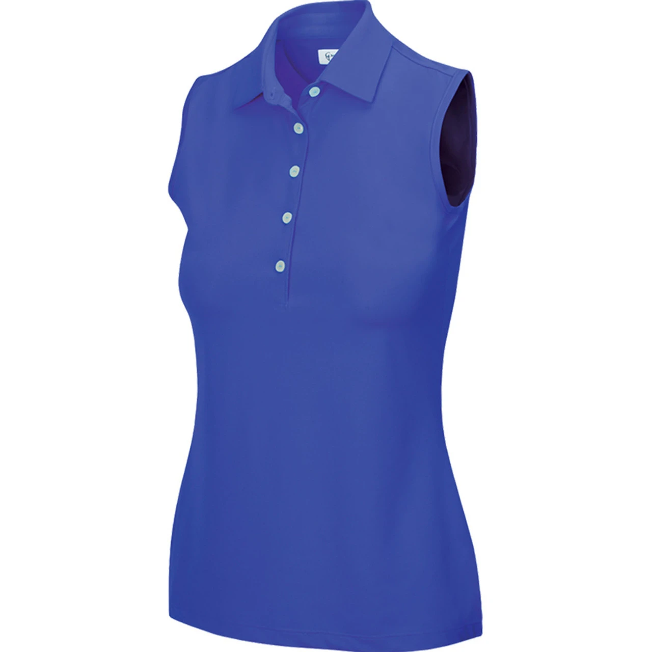 Greg Norman Women's Freedom Micro Pique Sleeveless Polo - Image 9