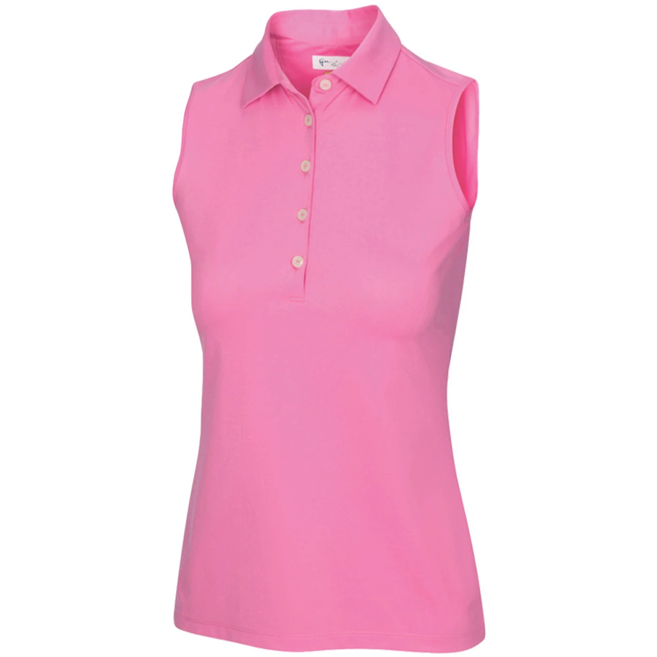 Greg Norman Women's Freedom Micro Pique Sleeveless Polo - Image 11