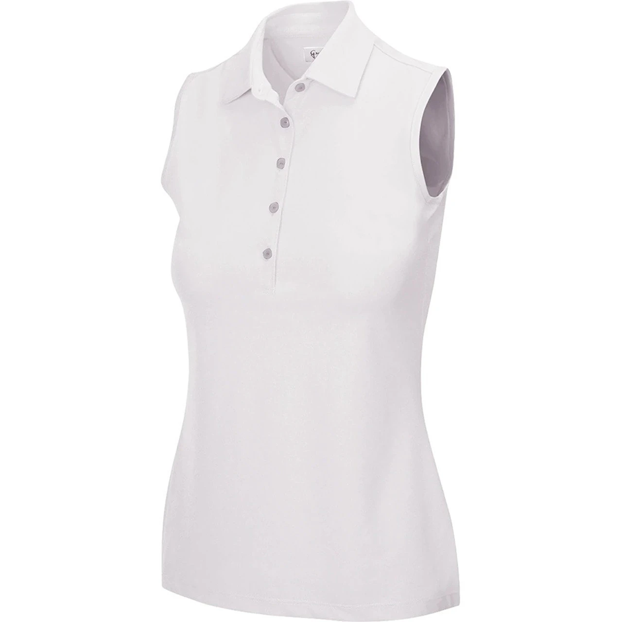 Greg Norman Women's Freedom Micro Pique Sleeveless Polo - Image 8
