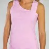 Jofit Side Drape Tank - Bloom