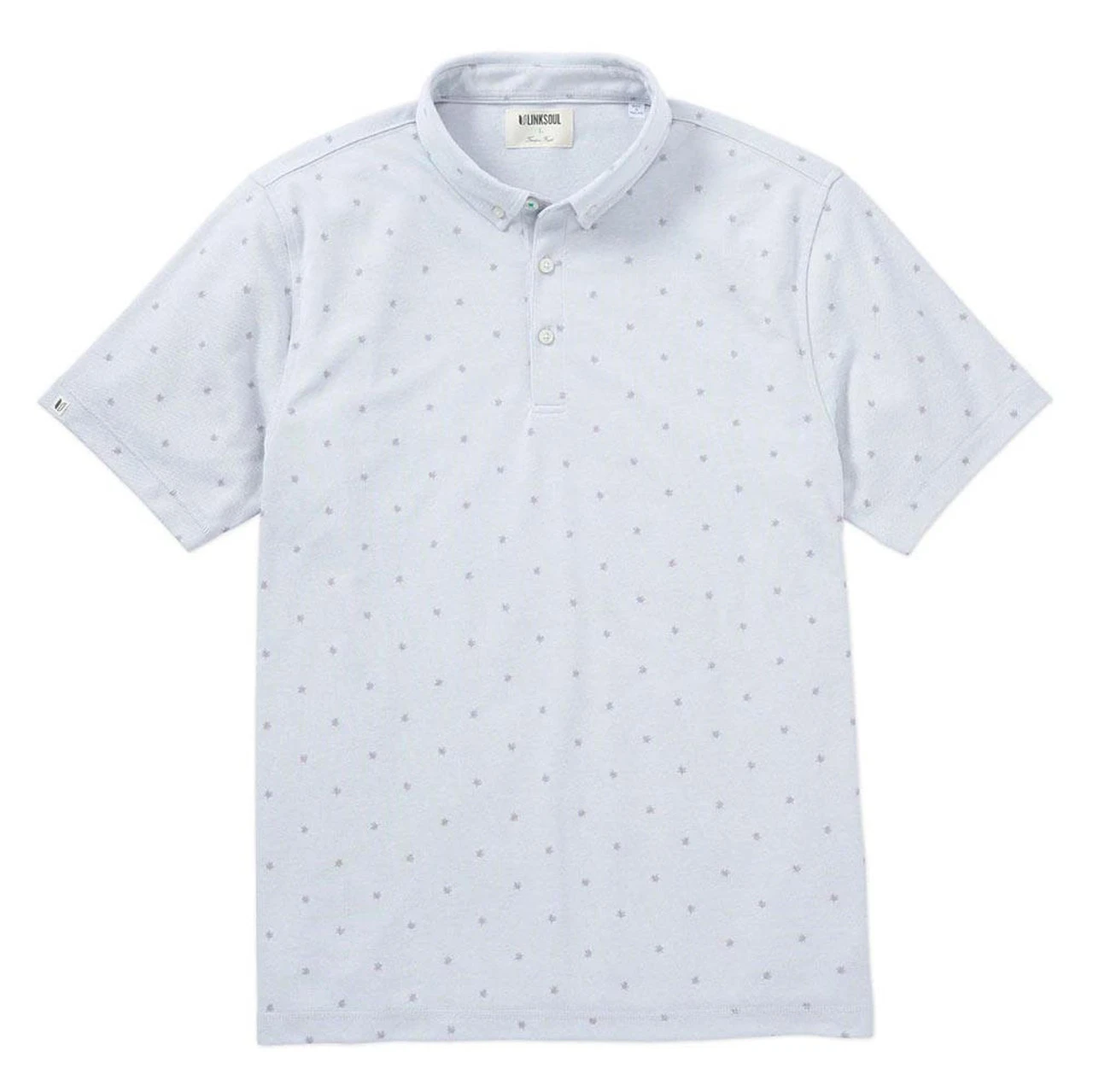 Linksoul Micro Fern Print Oxford Polo - Image 8