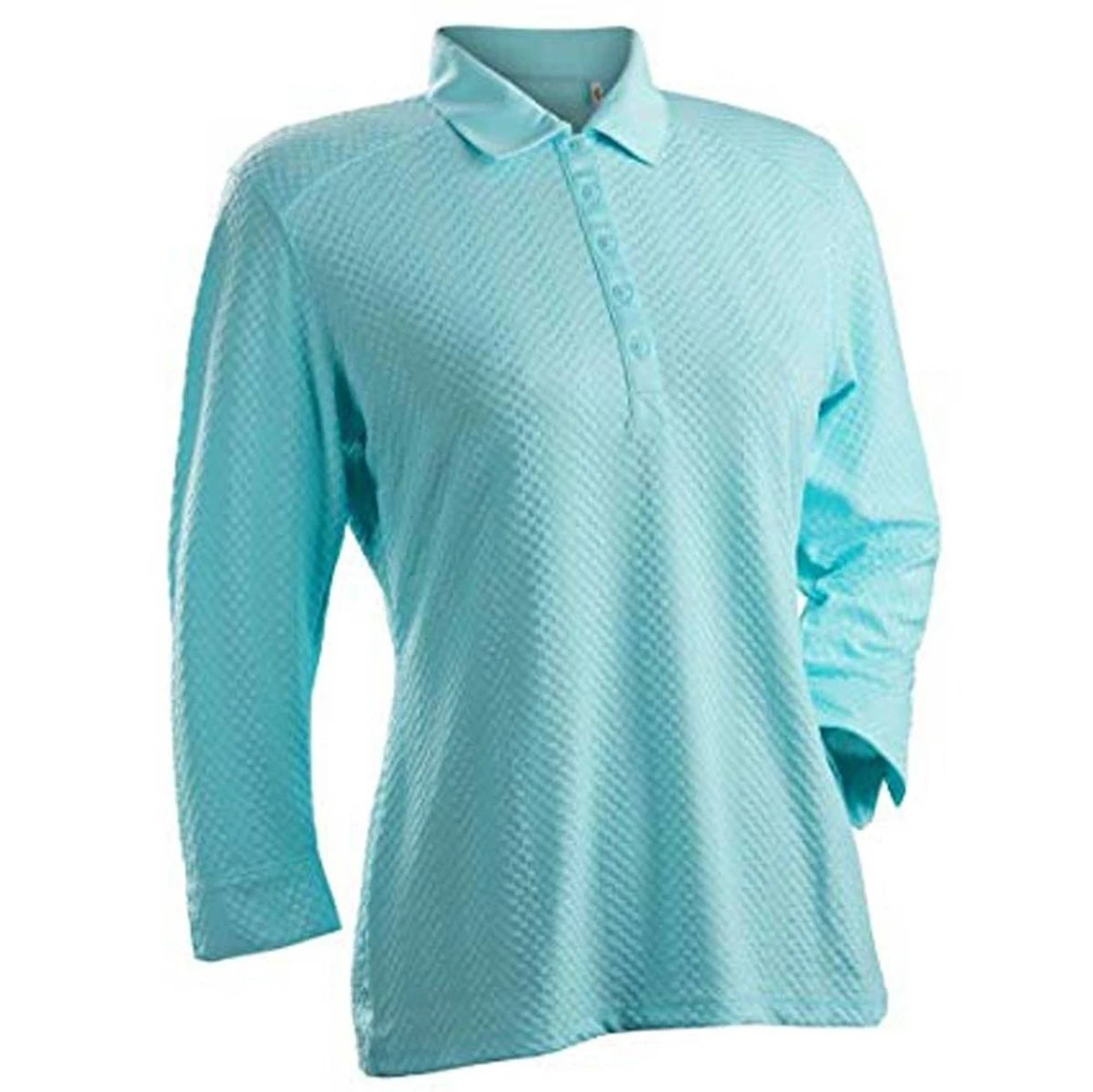 Nancy Lopez Grace 3/4 Sleeve Polo - Image 2