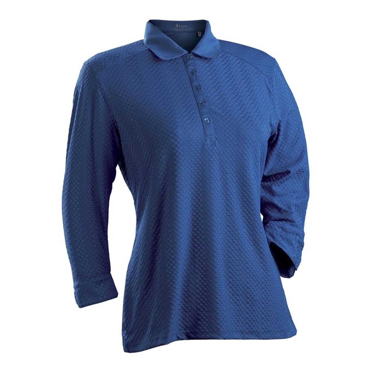 Nancy Lopez Grace 3/4 Sleeve Polo