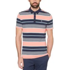 Original Penguin Roadmap Stripe Polo
