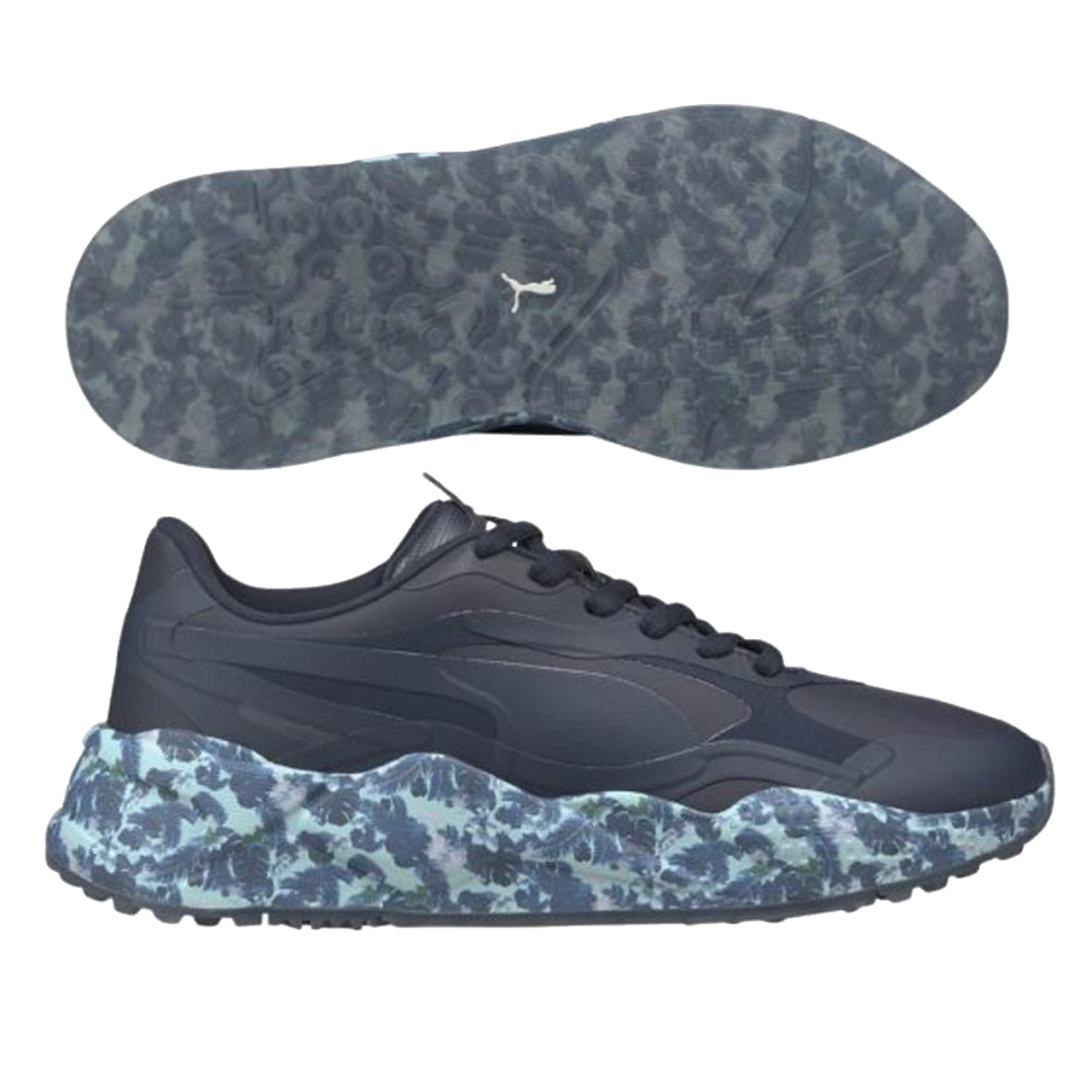 Puma Men's Limited Edition RS-G Paradise Golf Shoes - Navy Blazer/Blue Glow