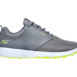 Skechers Men's Go Golf Elite 4 - Prestige Golf Shoes - Relaxed Fit - Gray/Lime