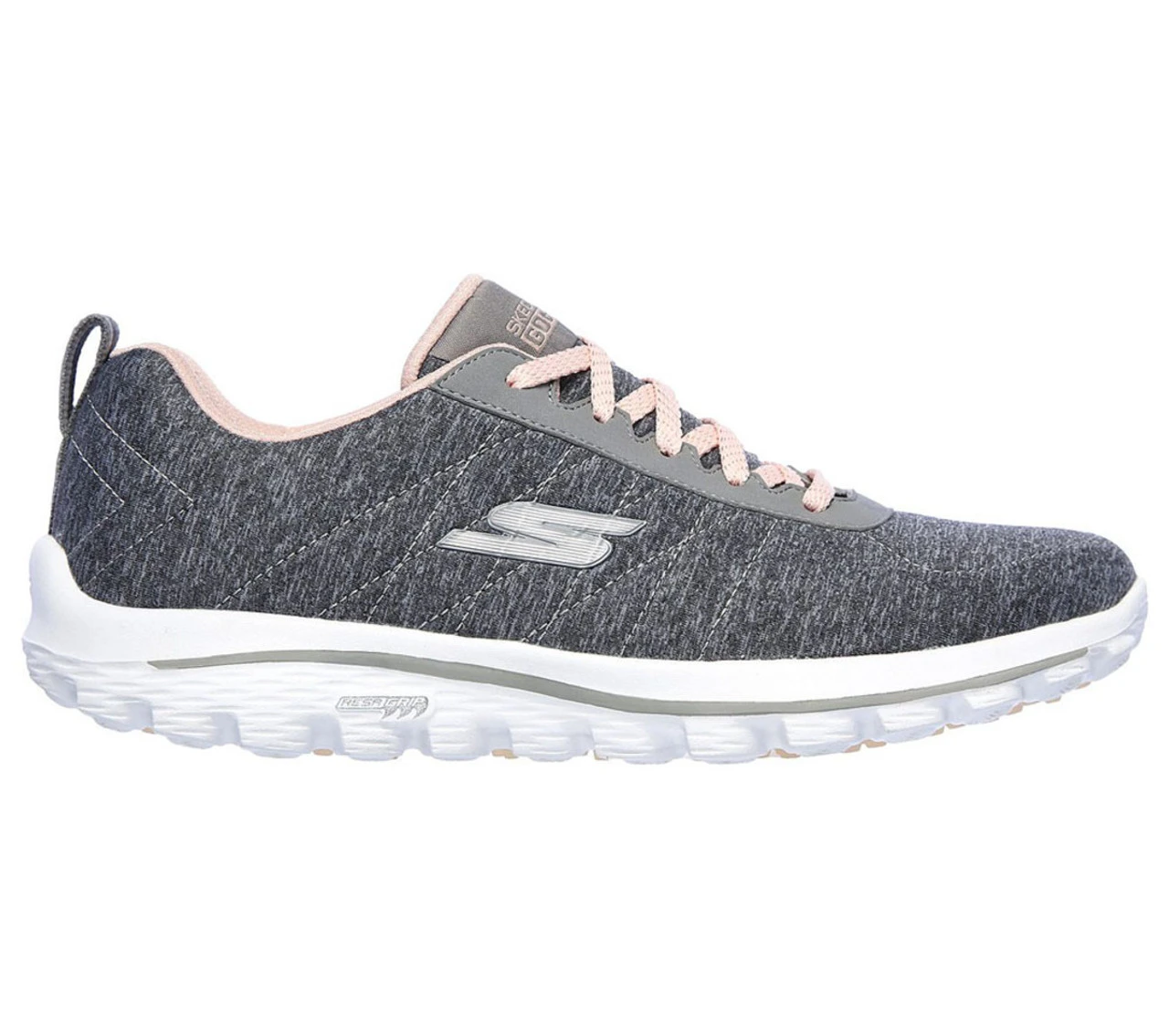 Skechers Women's Go Golf Walk Sport Golf Shoes - Gray/Pink