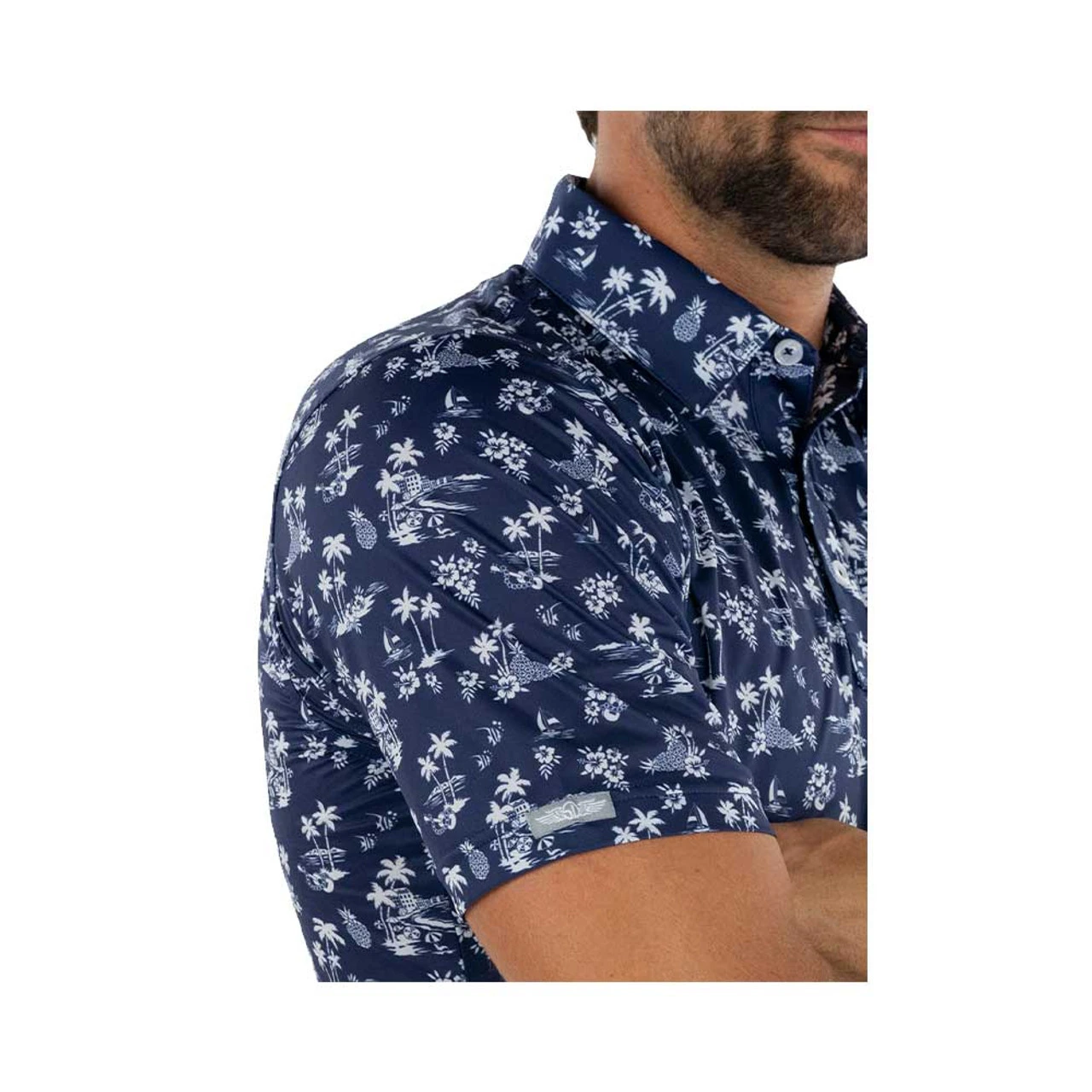 Straight Down Aloha Polo - Image 5