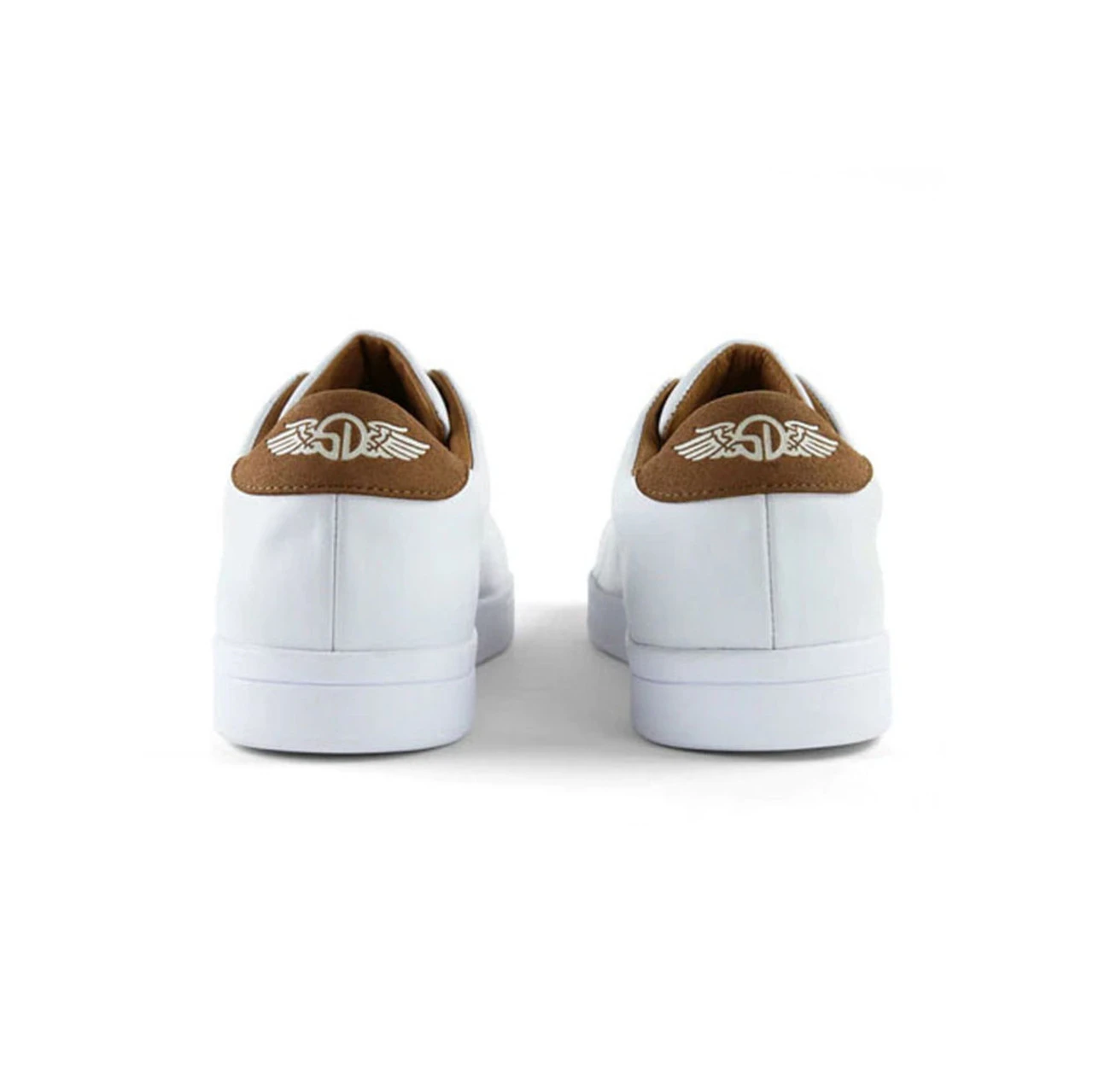 Straight Down Men's Range Golf Shoes - White - Image 3